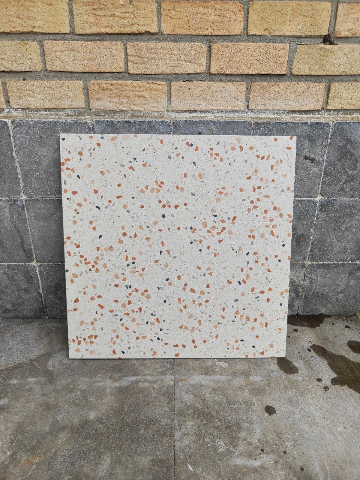 Terrazzo tegel 60x60, Ophalen of Verzenden