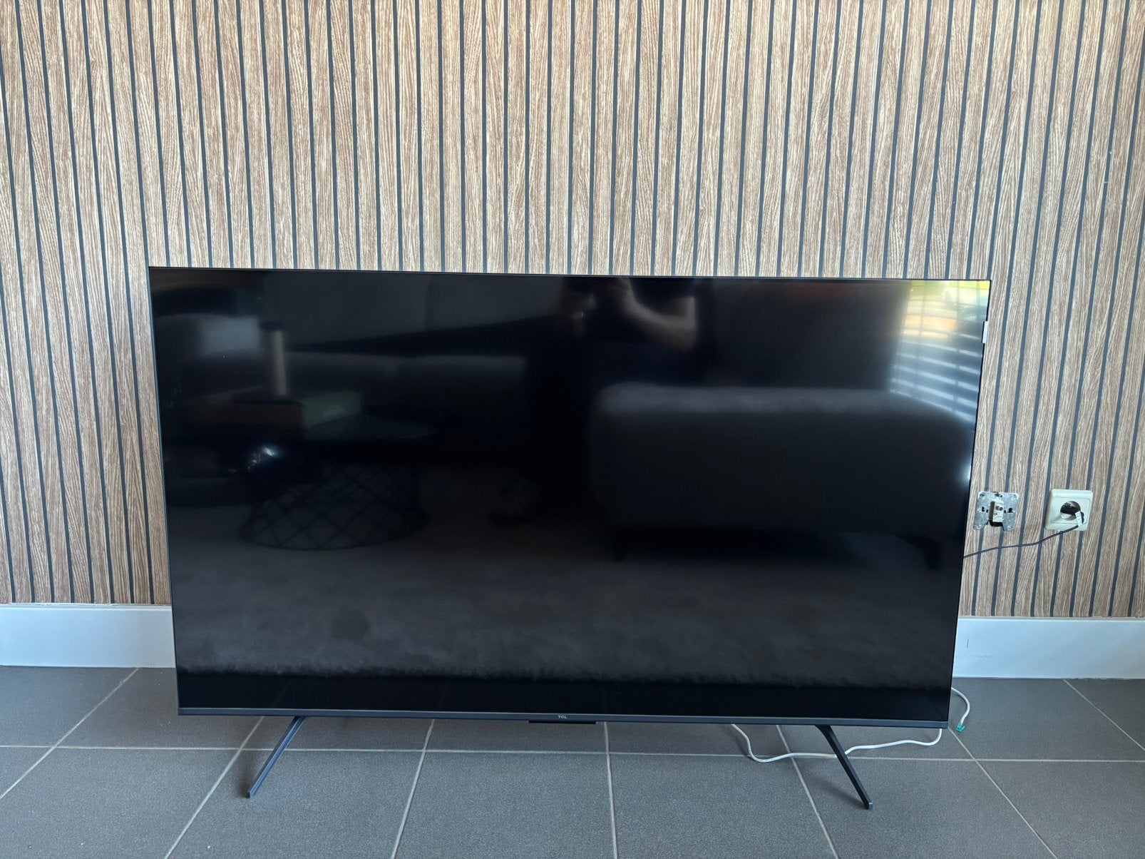TCL 55 inch qled smart tv, TV, Hi-fi & Vidéo, Télévisions, Autres marques, QLED, 120 Hz, Comme neuf