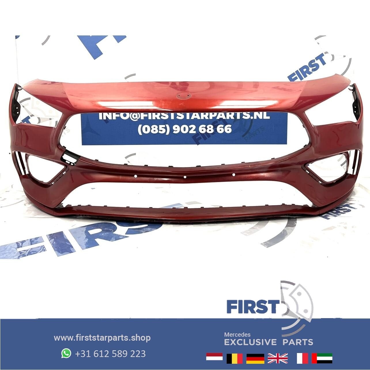 W118 AMG VOORBUMPER CLA BUMPER C118 ZWART WIT GRIJS BLAUW RO
