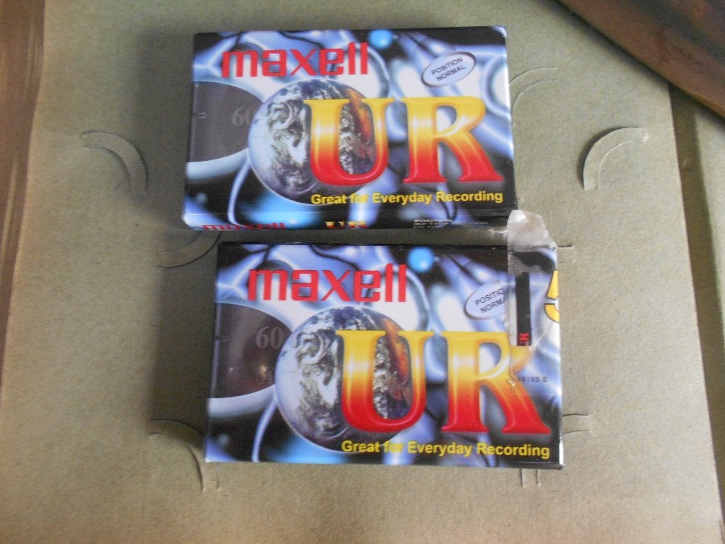 lot de 2 cassettes audio enregistrables Maxell K7, CD & DVD, Cassettes audio, Enlèvement ou Envoi, Neuf, dans son emballage, 2 à 25 cassettes audio
