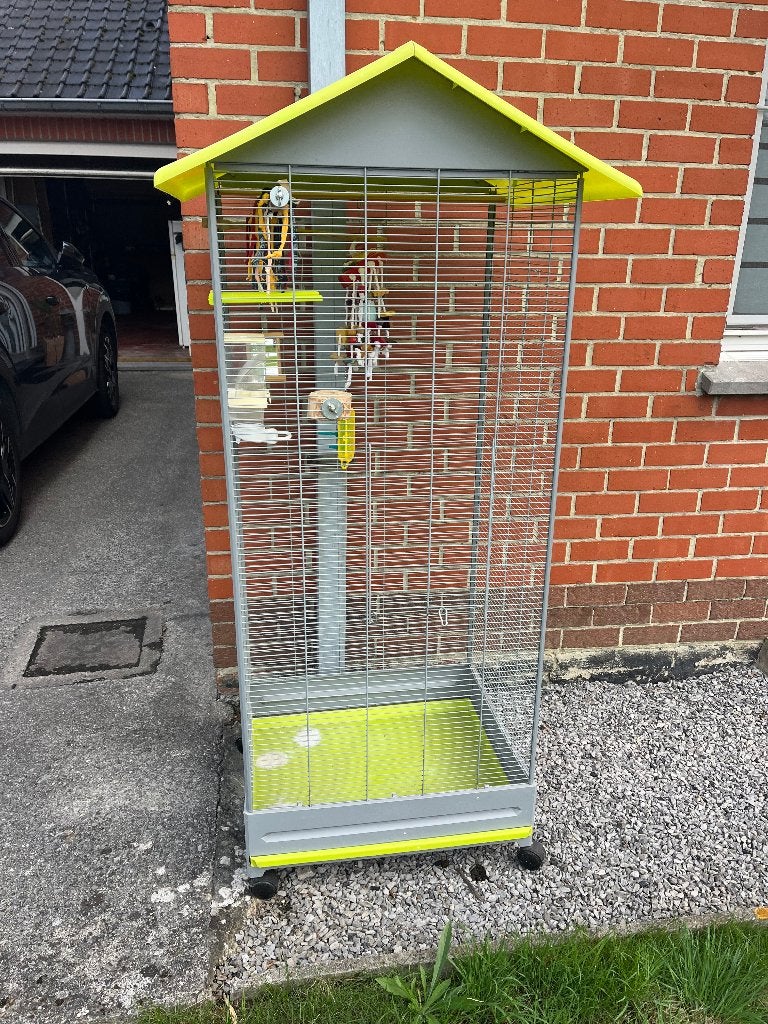 cage à oiseaux, Animaux & Accessoires, Enlèvement, Utilisé, Autres matériaux, Cage à oiseaux