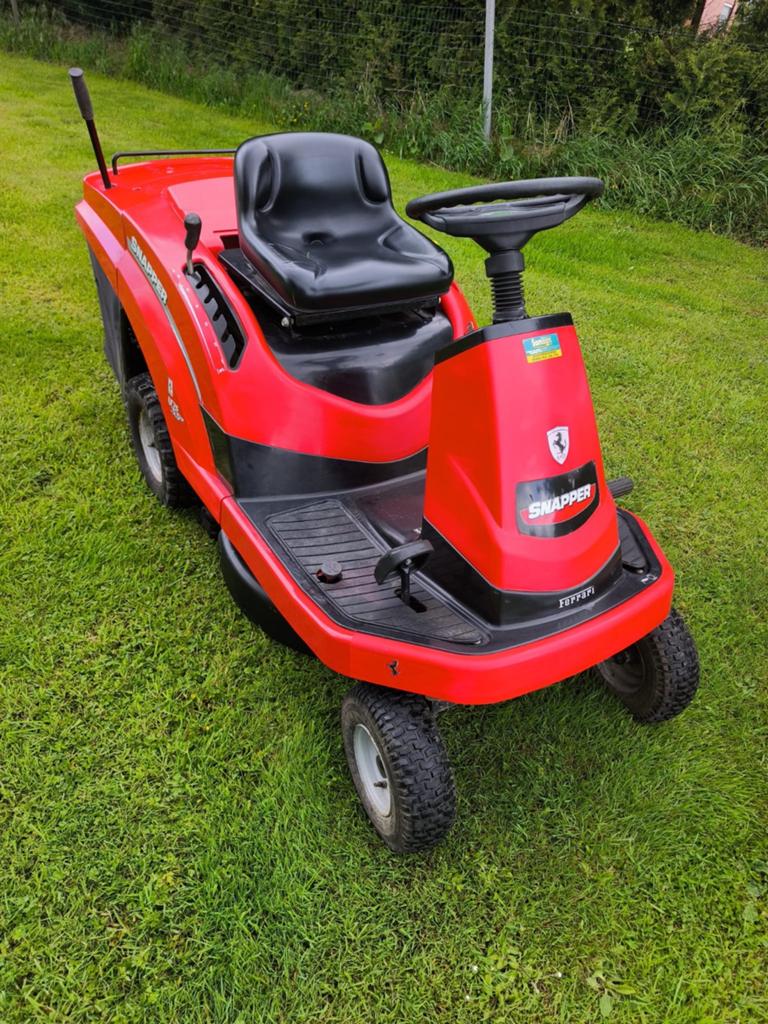 Tracteur tondeuse SNAPPER 15.5CV hydrostatic Mulching, Jardin & Terrasse, Tondeuses autoportées, Utilisé, Moins de 90 cm, Démarrage électrique