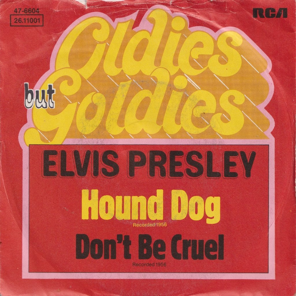 Elvis Presley – Hound dog / Don’t be cruel - Single, Gebruikt, 7 inch, Single, Ophalen of Verzenden
