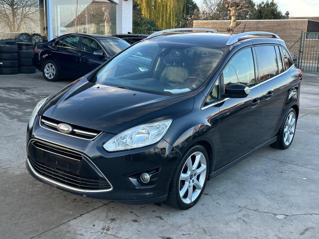Ford Grand C-max 1,6 L Diesel 7 L, Autos, Cuir, Euro 5, Entreprise, 7 places