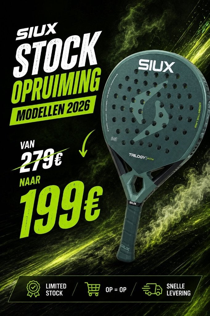 Nieuwe Siux Trilogy Elite 2026 padel racket, Sport en Fitness, Ophalen of Verzenden, Nieuw, Padelracket