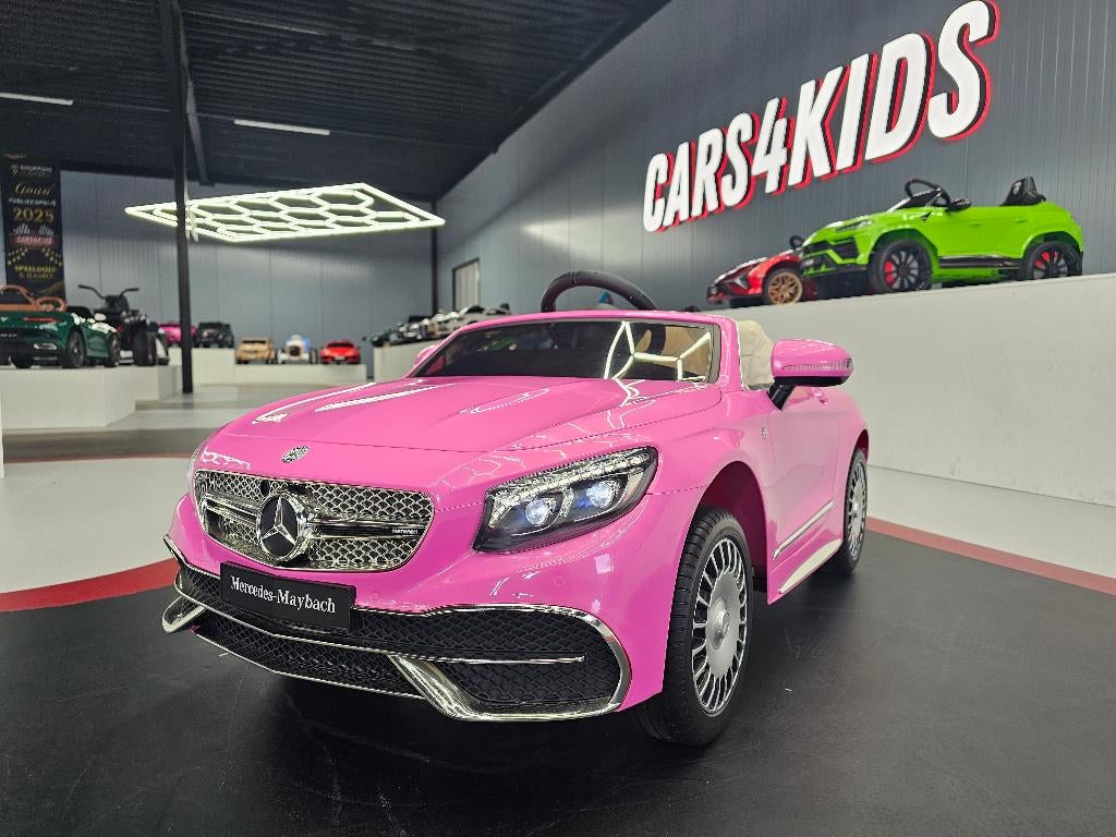 Kinderauto Mercedes Maybach - soft start - 12 volt - met RC, Ophalen of Verzenden, Nieuw, Afstandsbediening