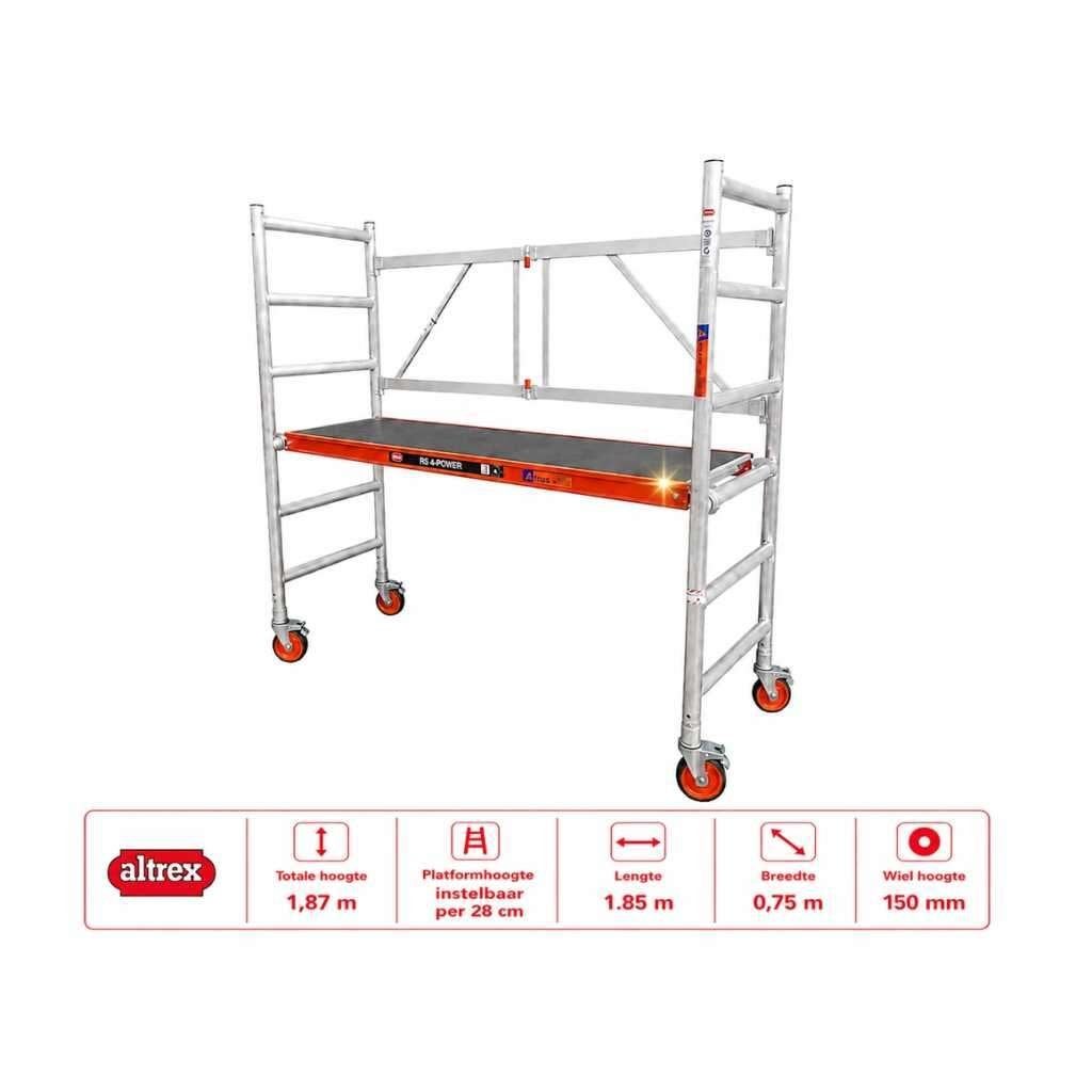 Altrex RS44  kamersteiger, Doe-het-zelf en Bouw, Ophalen, Nieuw, Rolsteiger of Kamersteiger, 2 tot 5 meter