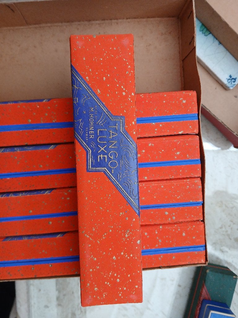 Harmonica Tango-Luxe de M. Hohner, Harmonica en sol, Avec valise ou boîte, Diatonique, Comme neuf