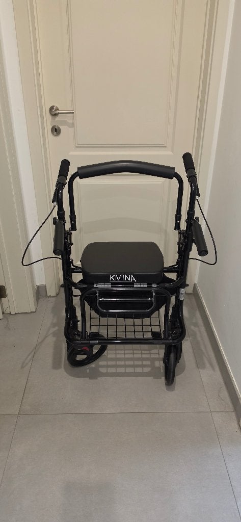 Combi rollator nieuwstaat, Ophalen, Opvouwbaar, Zo goed als nieuw