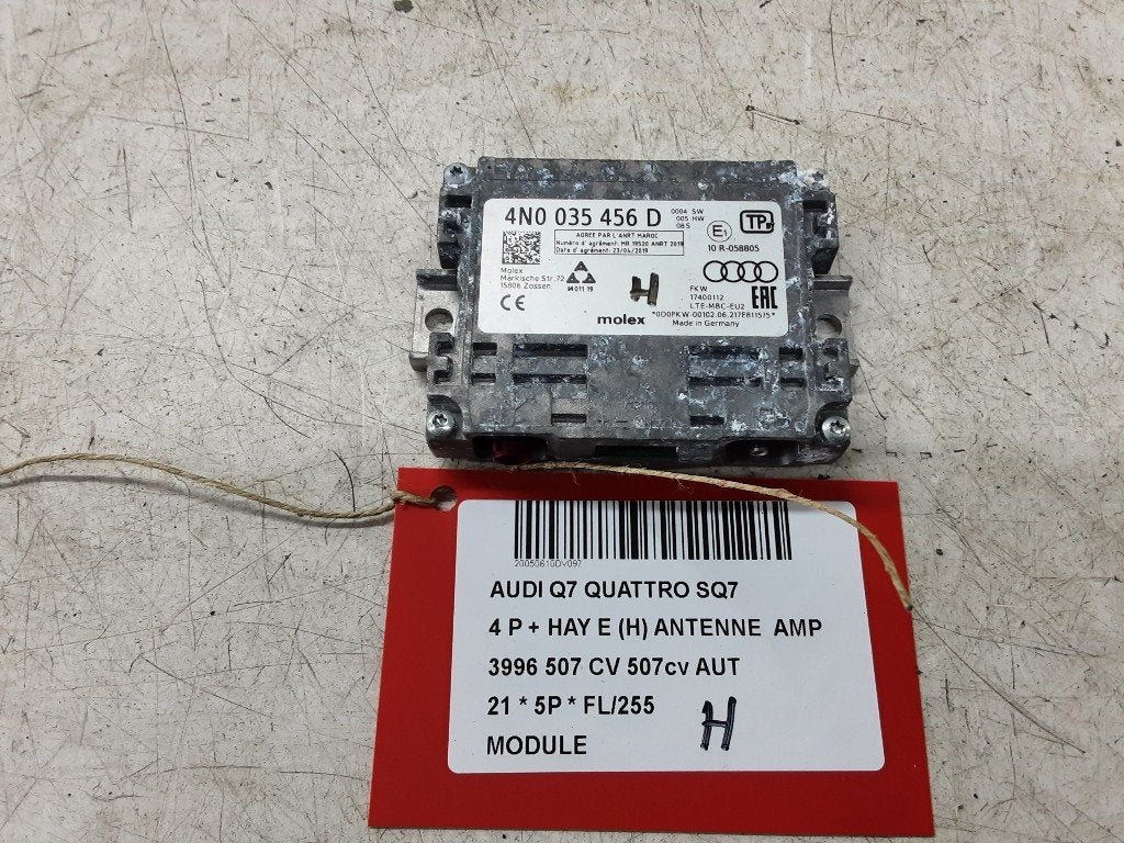 COMPUTER Audi SQ7 (4MB / 4MG) (01-2016/12-2019) (4N0035456D), Gebruikt, Mevr. I. Hauben, Audi, Rue de l'Espoir 34 34
4030  GRIVEGNÉE, BE