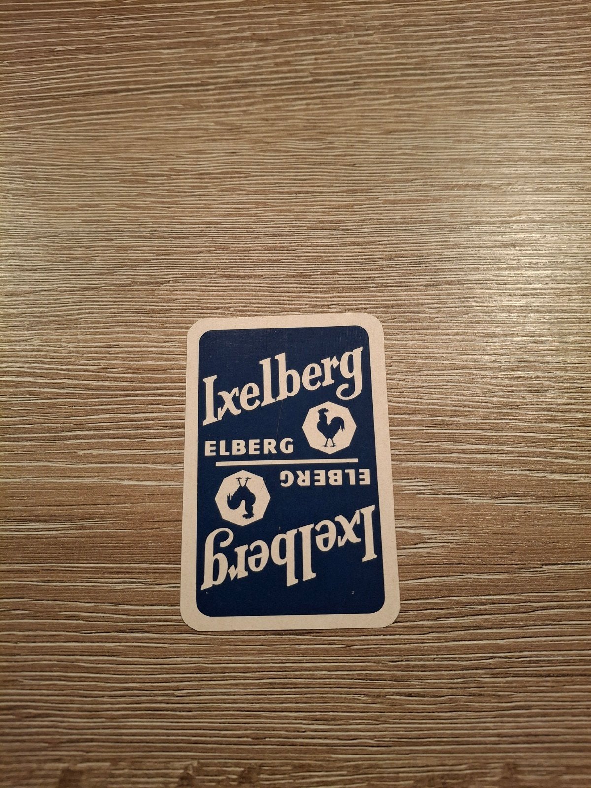 Oude speelkaart ixelberg koekelberg, Collections, Enlèvement ou Envoi