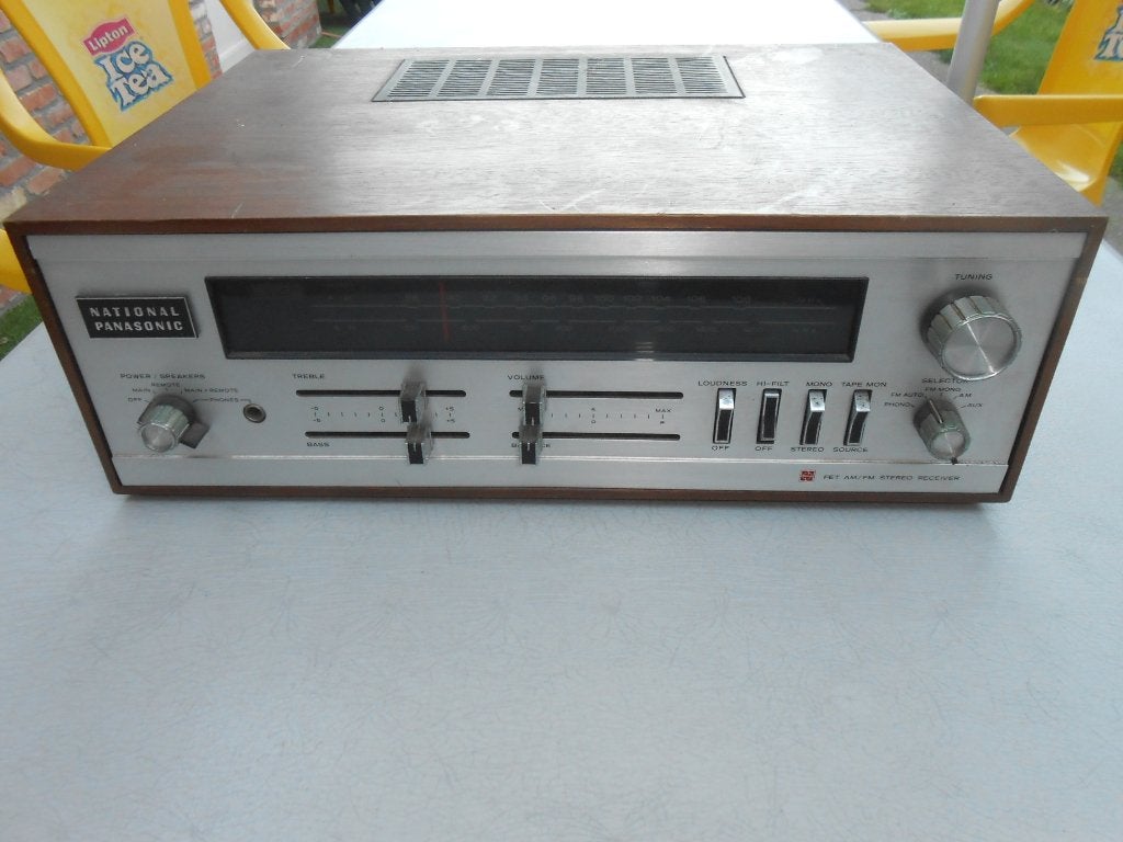 Panasonic National Model SA-40 oude radio versterker., Enlèvement, Utilisé, Radio