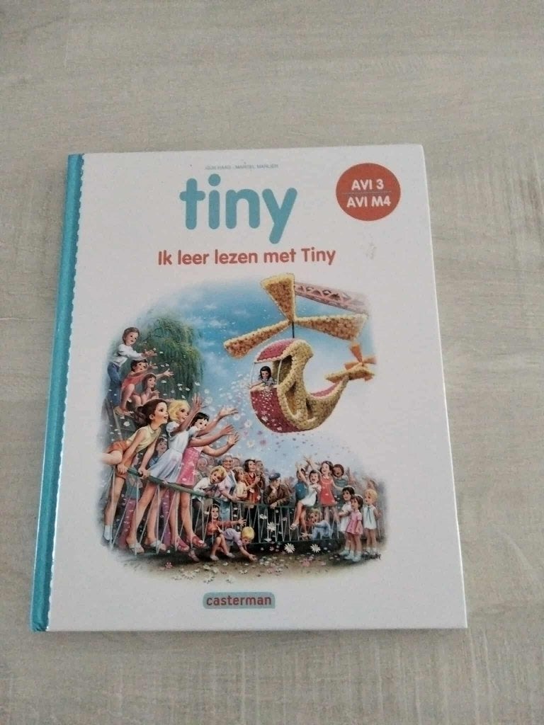 boek Tiny / ik leer lezen met Tiny / leesboek, Boeken, Ophalen of Verzenden, Zo goed als nieuw, Gijs Haag - Marcel Marlier, Fictie algemeen
