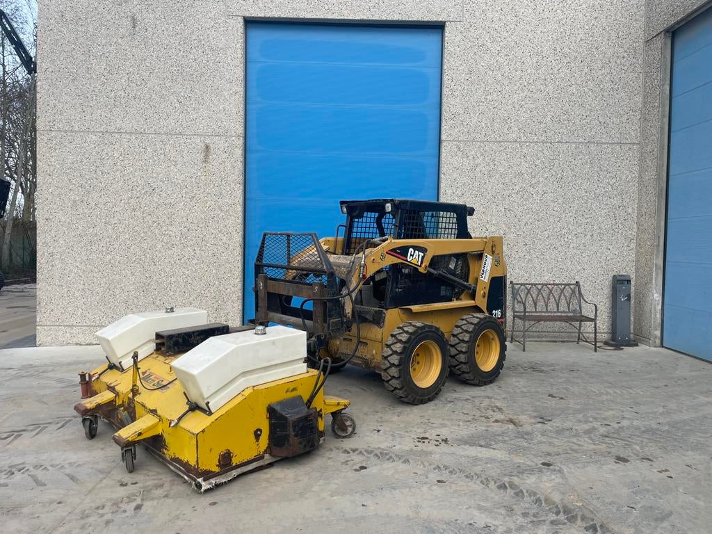 Multisweep borstel, Ophalen