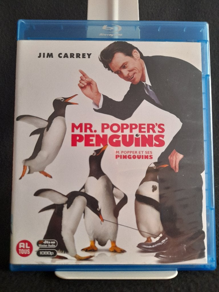 Blu-ray : « Les pingouins de M. Poppers », CD & DVD, Blu-ray, Enlèvement ou Envoi, Humour et Cabaret, Néerlandais, Comme neuf