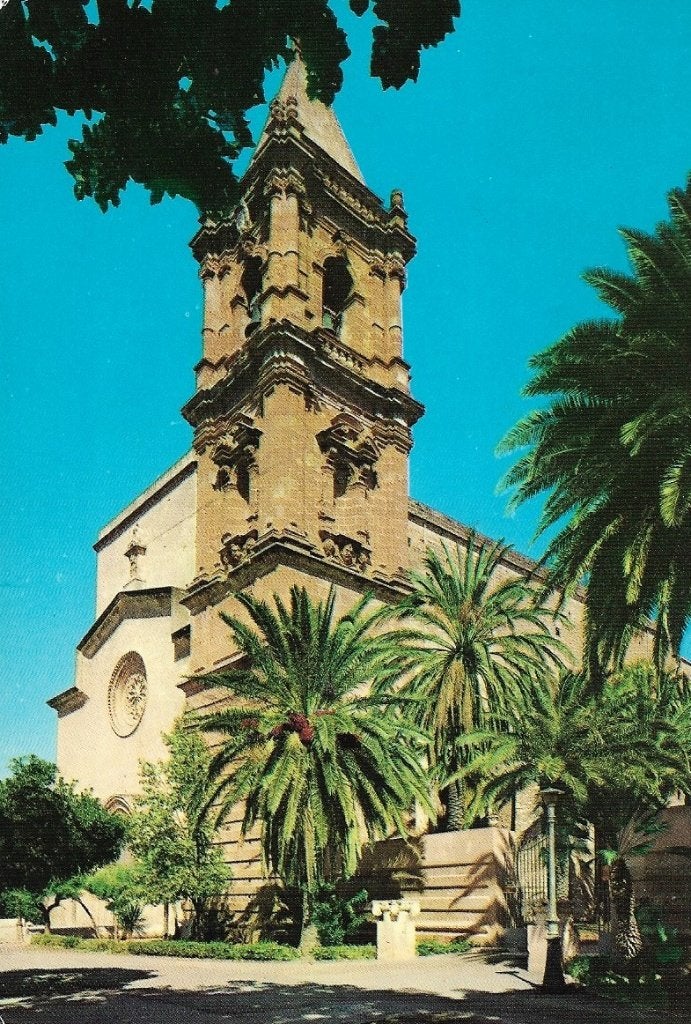 1971 - ITALIE - Trapani : Campanile Santuario Maria SS., Collections, Cartes postales | Étranger, Envoi, 1960 à 1980, Affranchie