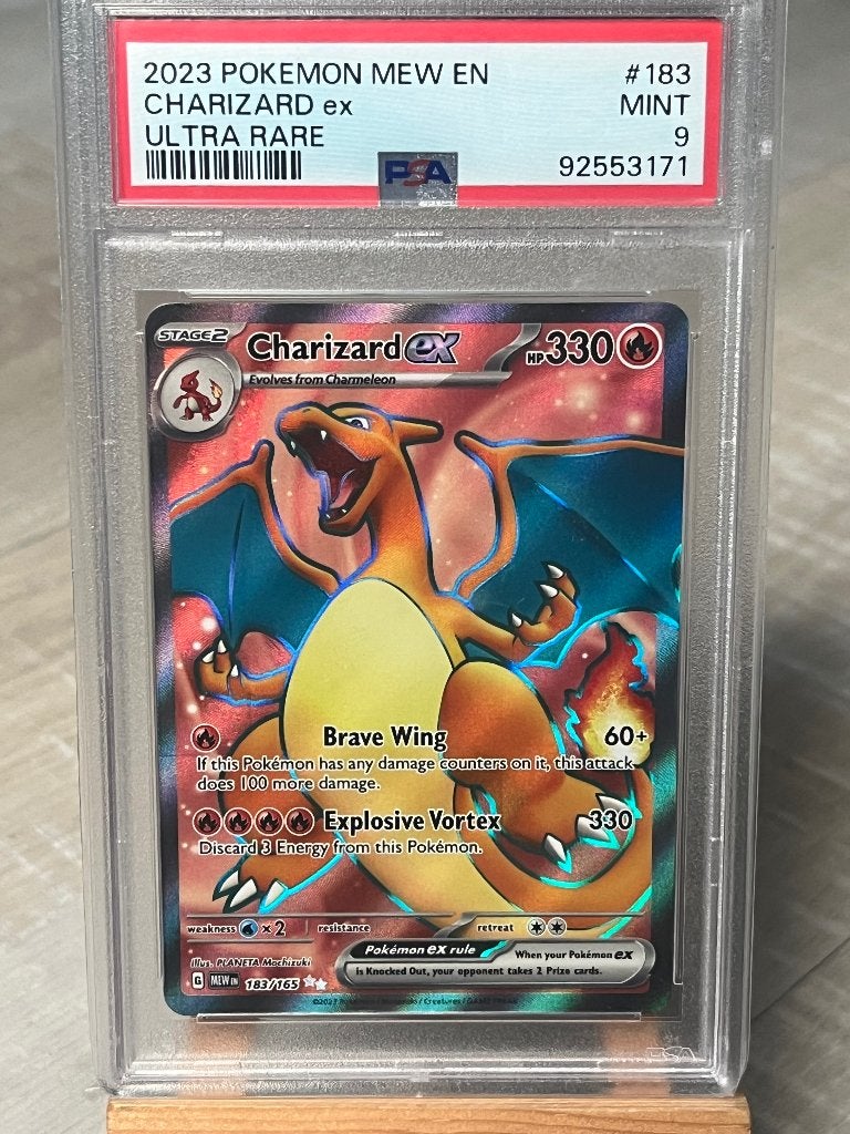 Charizard ex #183 PSA, Enlèvement ou Envoi, Comme neuf, Cartes en vrac