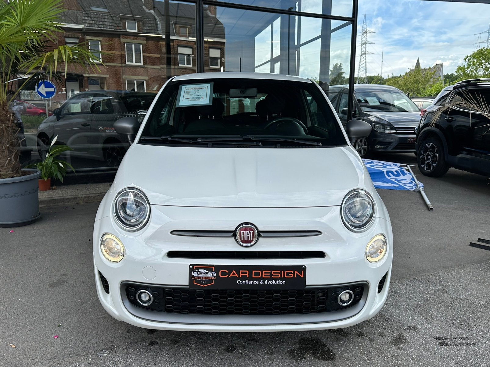 Fiat 500s / 1.2i / 2017 / euro6b / 94.000km / garantie.., 1242 cm³, Achat, Euro 6, Entreprise