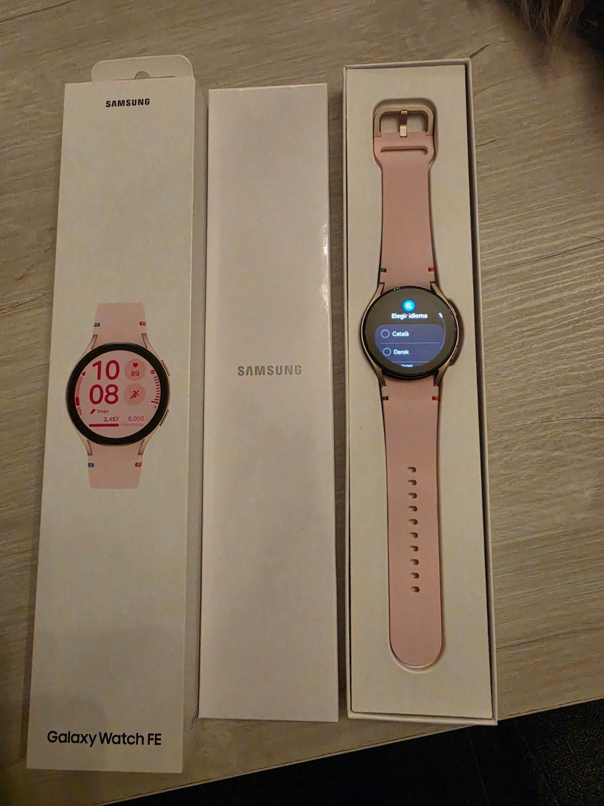 montre connectée Samsung FE, Étanche, Enlèvement ou Envoi, Samsung galaxy watch FE 40mm, Rose