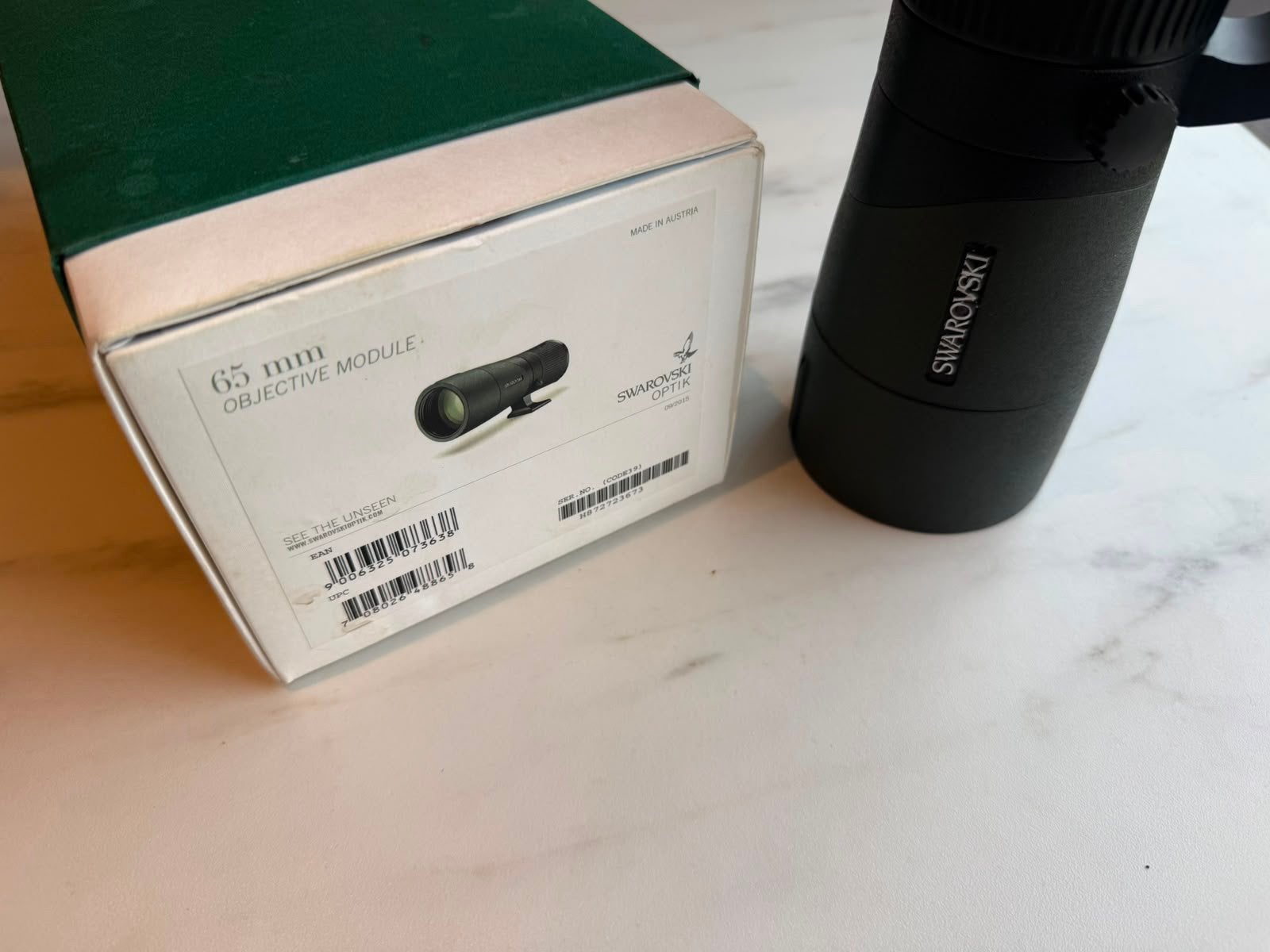 Objectief module Swarovski ATX/BTX 65mm STX, Ophalen, Gebruikt