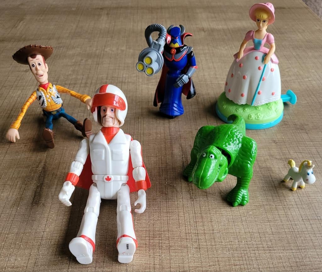 Toy Story-reeks: 6 figuren, Verzamelen, Ophalen of Verzenden, Gebruikt