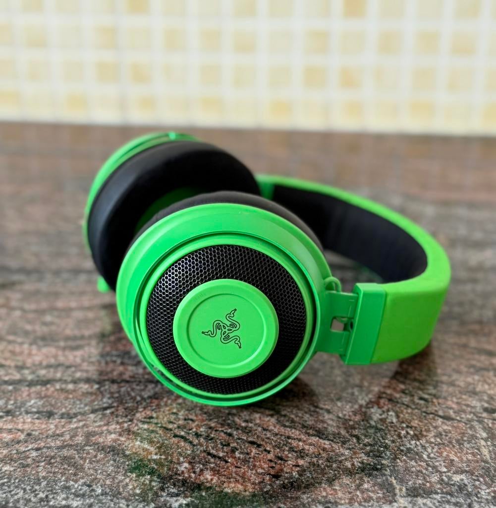 Razer Kraken Gaming Headset, Ophalen, Mute-functie, On-ear, Zo goed als nieuw