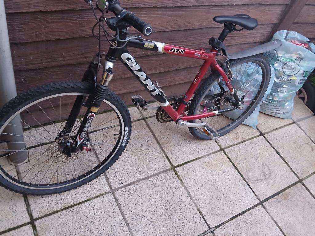 Mountainbike, Fietsen en Brommers, Fietsen | Heren | Sportfietsen en Toerfietsen, Ophalen, Schijfrem, Giant, Vering