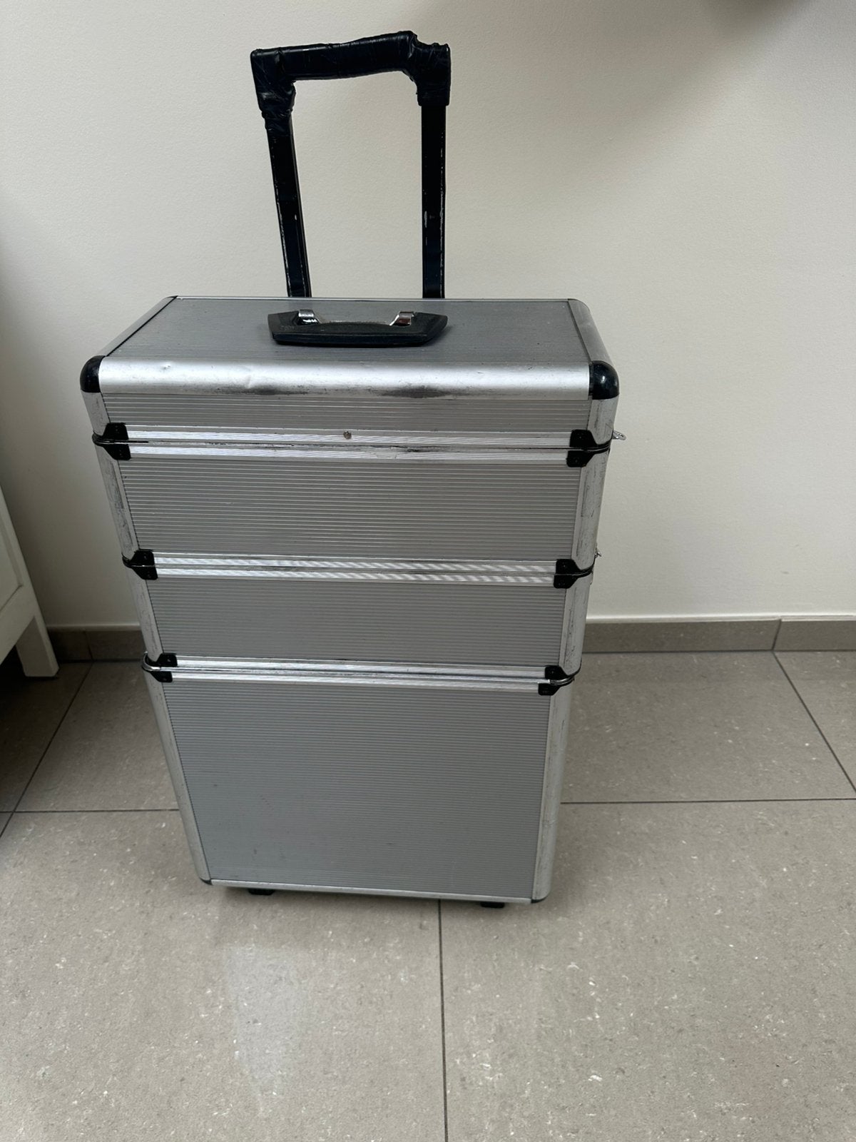 Sibel Trolleykoffer 69cm 3 Vakken Projectje/Kapper/grimmeren, Ophalen, Gebruikt