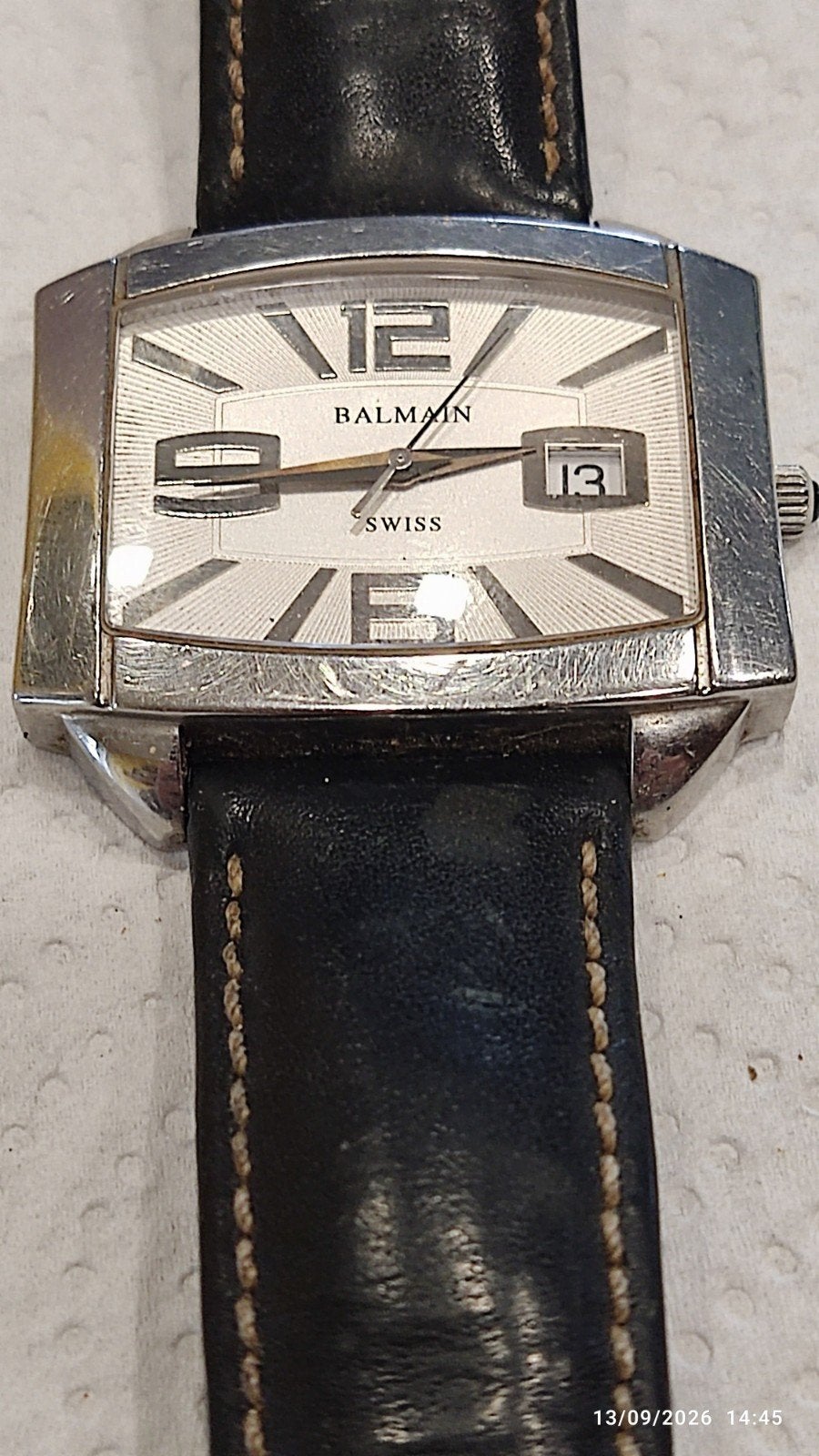 Ancienne montre Balmain, Enlèvement ou Envoi