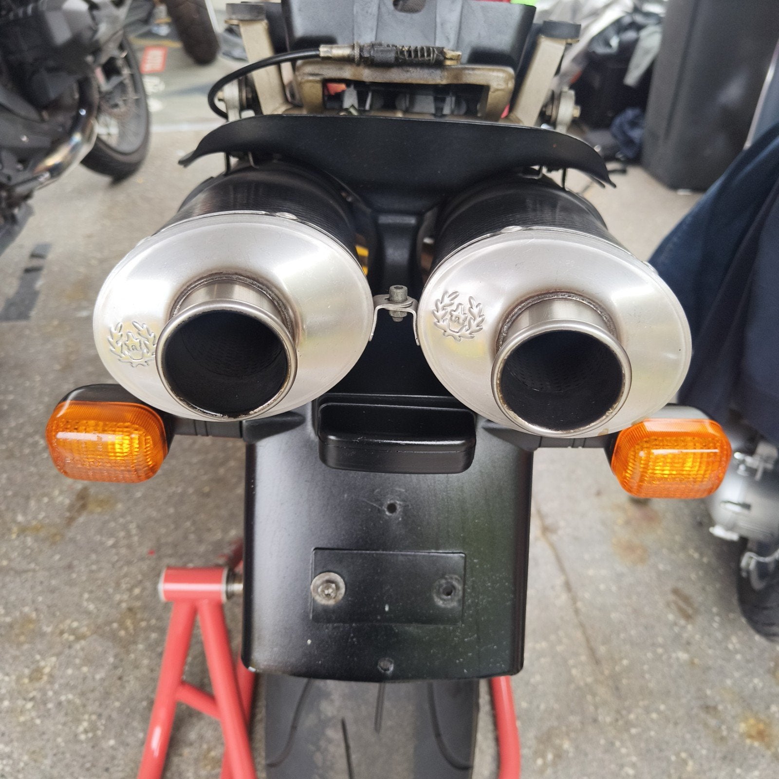 carbon dempers Bos voor Ducati 916, Enlèvement ou Envoi