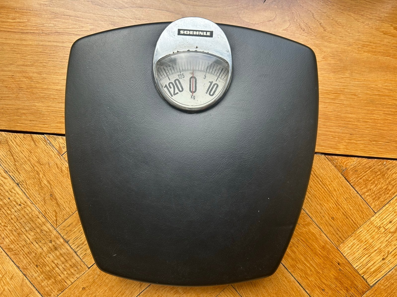 Balance pèse personne vintage noire Soehnle, Enlèvement ou Envoi, Utilisé