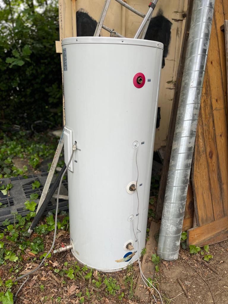 Zonneboiler, Doe-het-zelf en Bouw, Ophalen, Gebruikt, Boiler