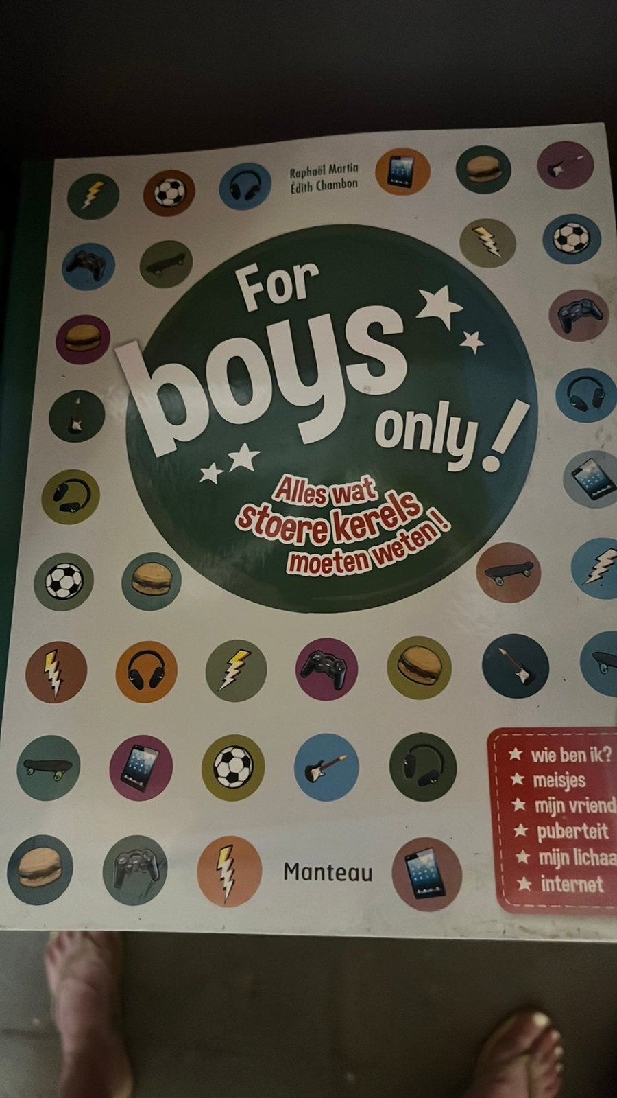 Édith Chambon - For boys only!, Ophalen, Édith Chambon; Raphaël Martin