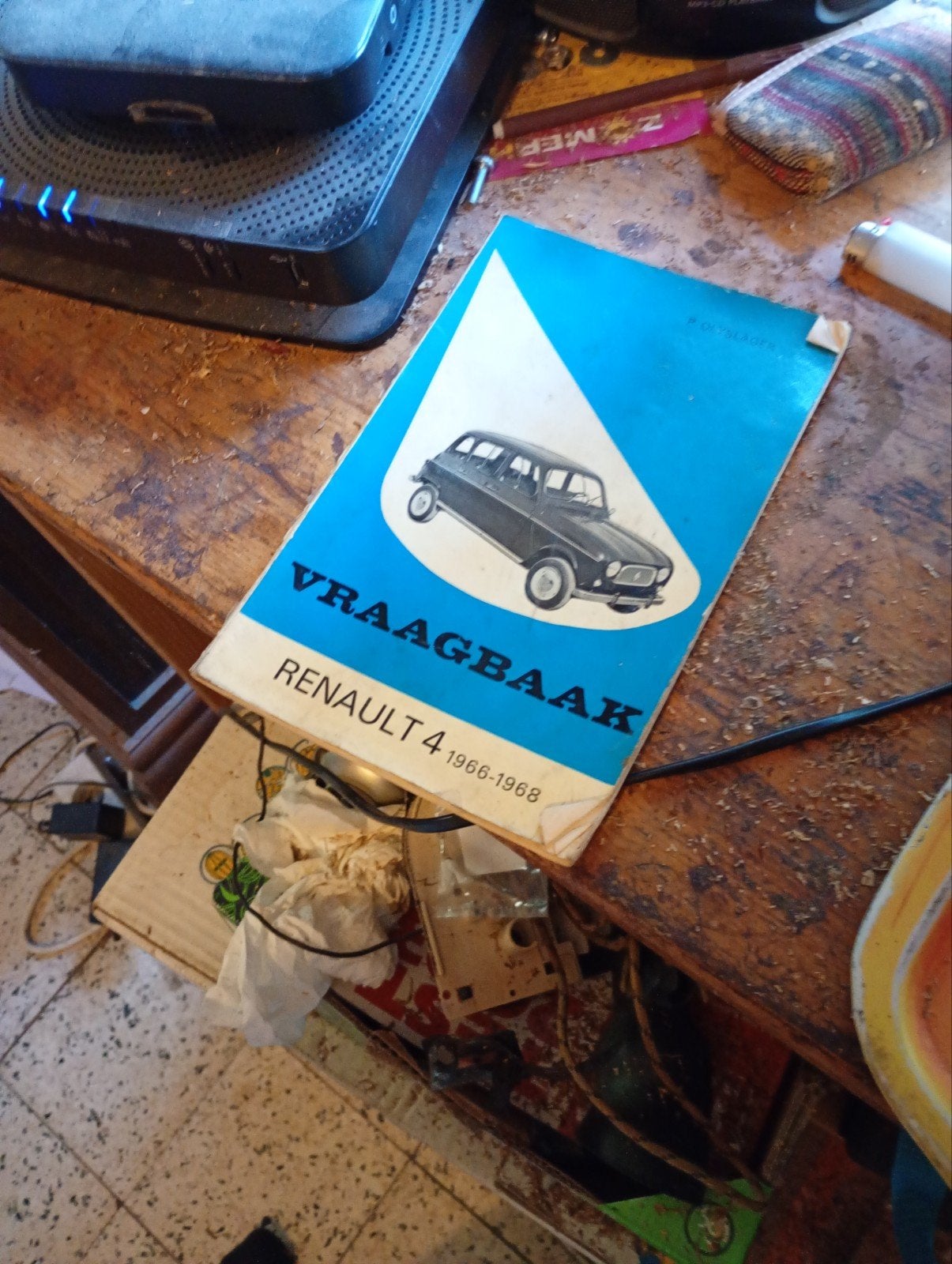 Nederlands talige vraagbaak Renault 4, Ophalen of Verzenden