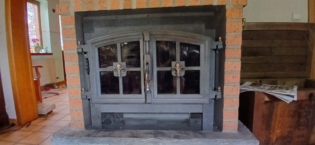 Poêle à bois (insert), Maison & Meubles, Poêles, Encastré, Enlèvement, Utilisé, Bois