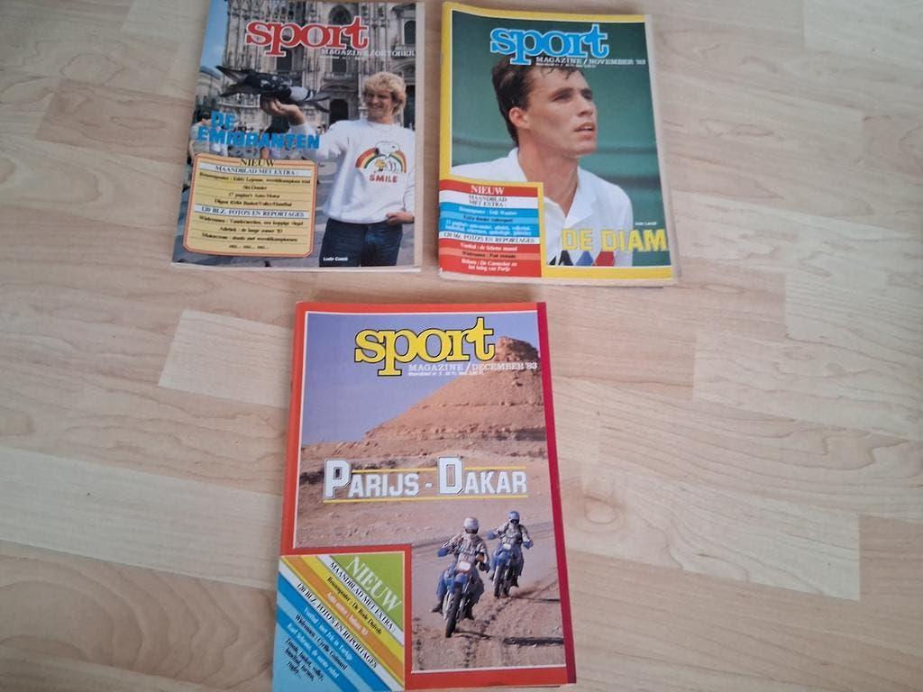 Sport Magazine 1983 maandblad magazine (3 magazines), Boeken, Sportboeken, Ophalen of Verzenden, Zo goed als nieuw