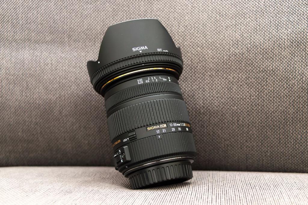 Sigma 17-50mm f/2.8 EX DC OS HSM (Canon), Audio, Tv en Foto, Foto | Lenzen en Objectieven, Ophalen, Zo goed als nieuw, Overige typen