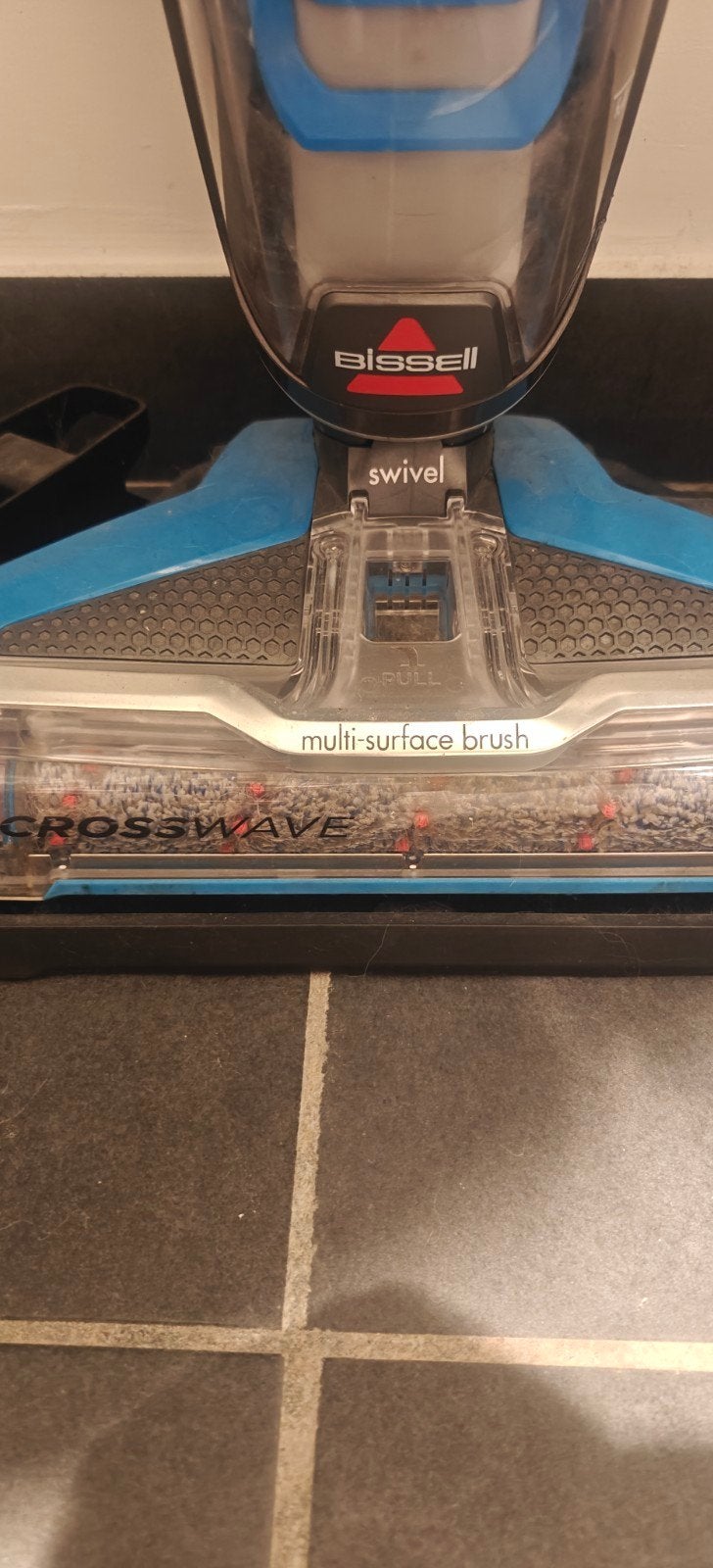 Bissel stofzuiger dweilmachine, Ophalen