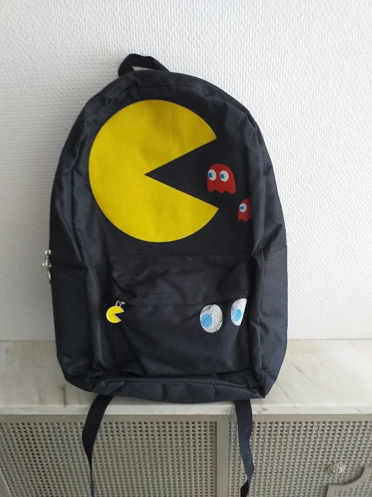 Pac-Man Rugzak, 40 à 50 cm, Autres couleurs, Sac à dos, Envoi