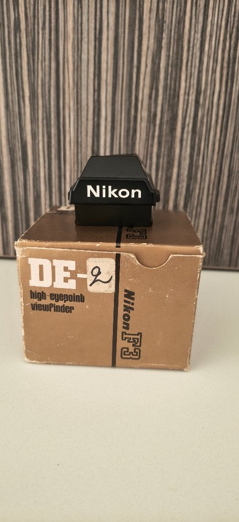 Nikon DE-2 high-eyepoint viewfinder voor Nikon F3, Ophalen of Verzenden, Nieuw, Spiegelreflex, Nikon