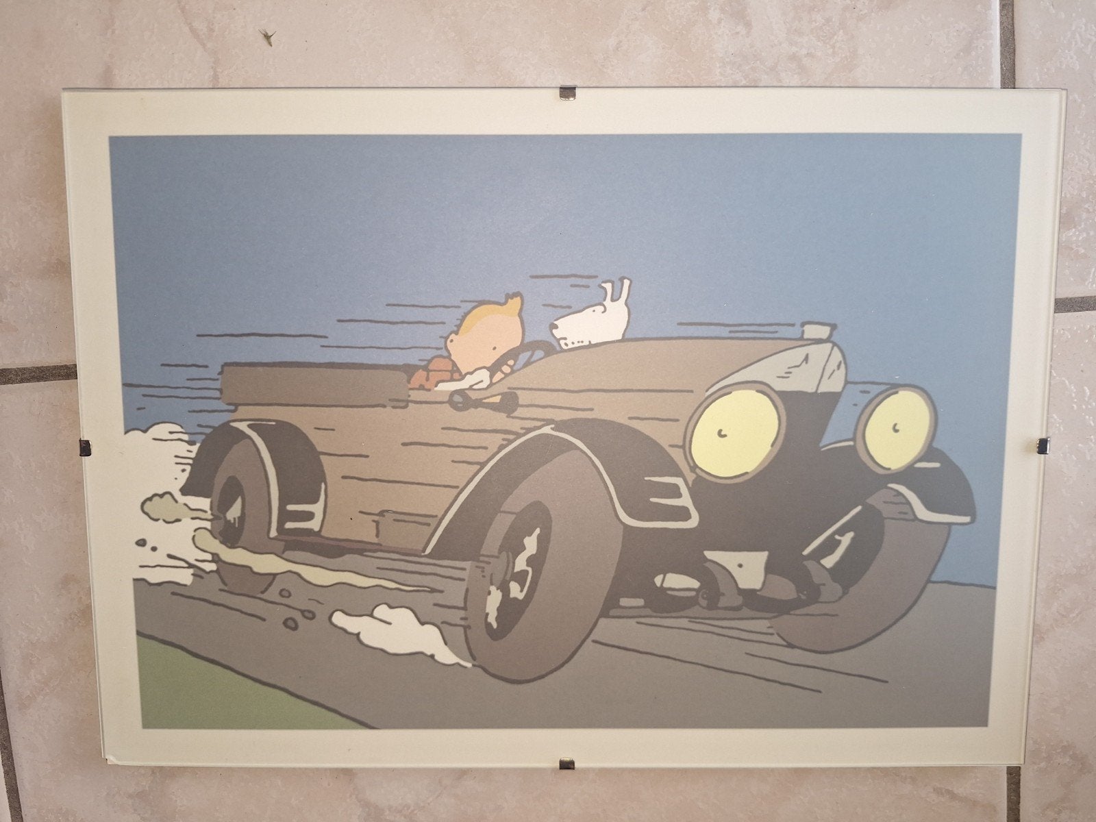 Ex-Libris Tintin 30cm21cm pour 15€, Comme neuf