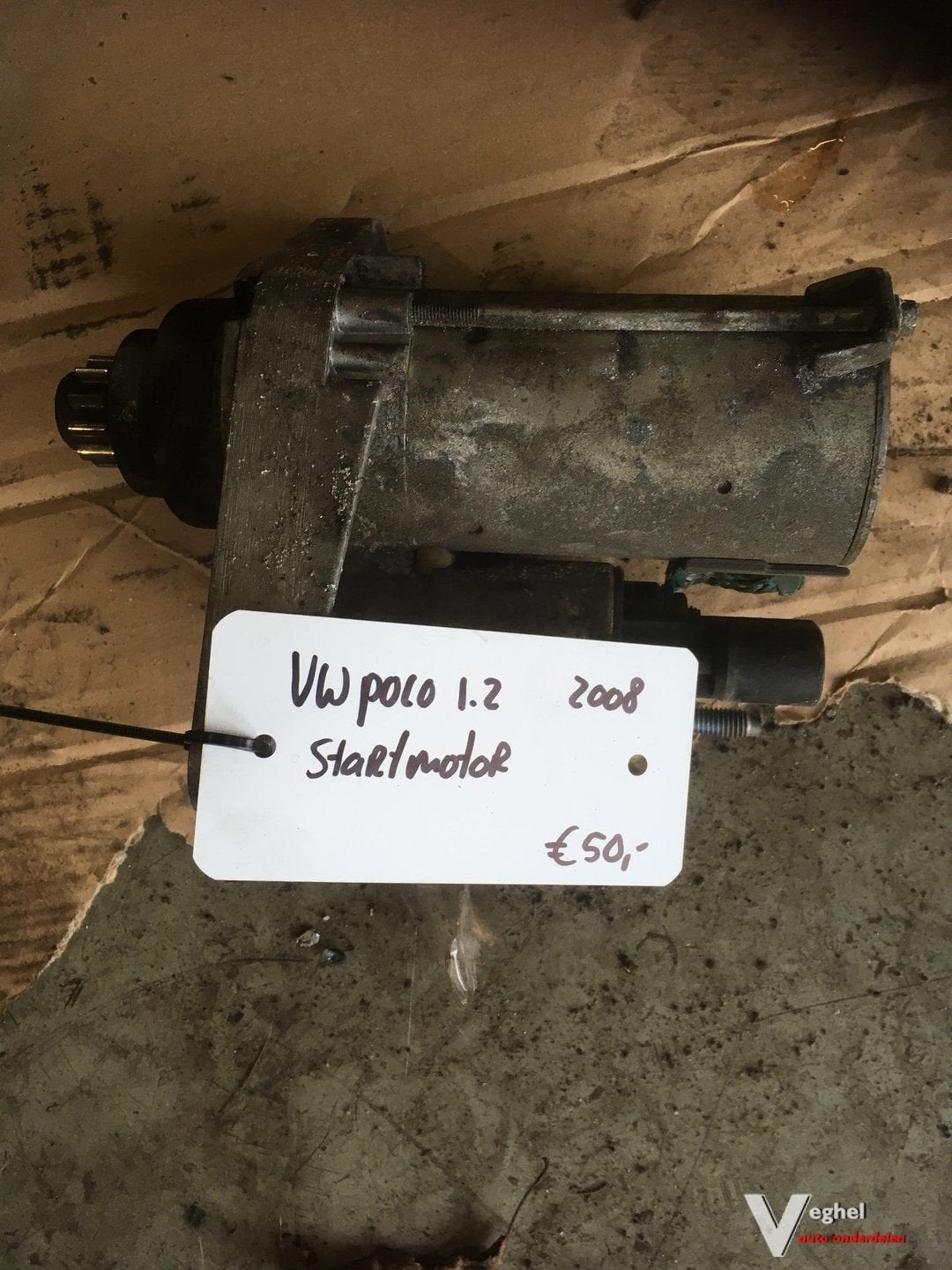 Vw Polo 1.2 benzine 2008 Startmotor, Auto-onderdelen, Gebruikt, -, -, Ophalen of Verzenden