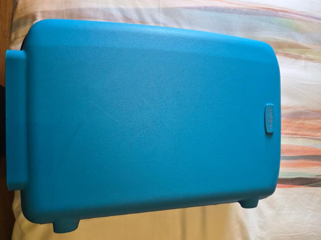 Samsonite valies 2 wielen en uitschuifbare handgreep, Gebruikt, Hard kunststof, 45 tot 55 cm, 70 cm of meer
