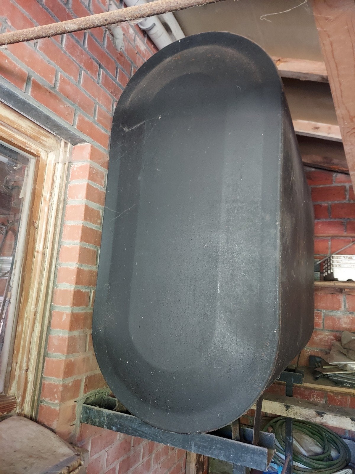 Benzinetank ~1000 liter, Ophalen, Gebruikt