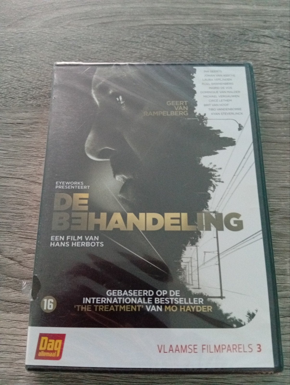 le DVD traitant du thriller Geert van Rampelberg, Enlèvement ou Envoi, Matériel bonus, Néerlandais, À partir de 16 ans