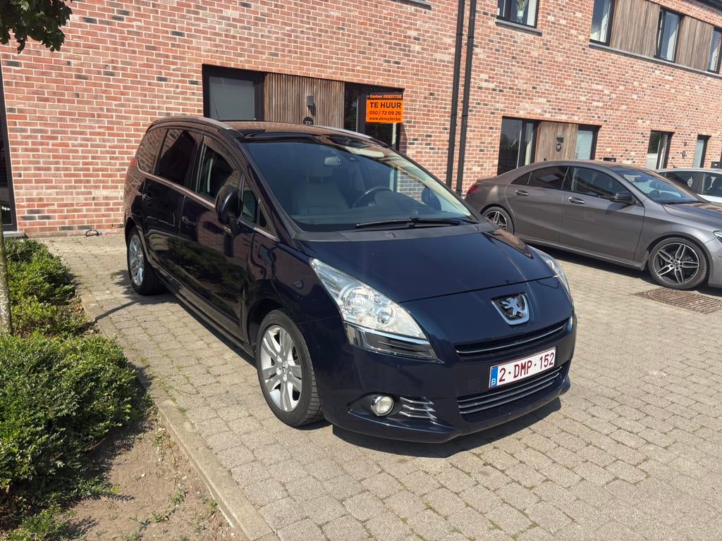 peugeot 5008 2.0hdi 135000 km 2010 panodak 7place, Cuir, Achat, Entreprise