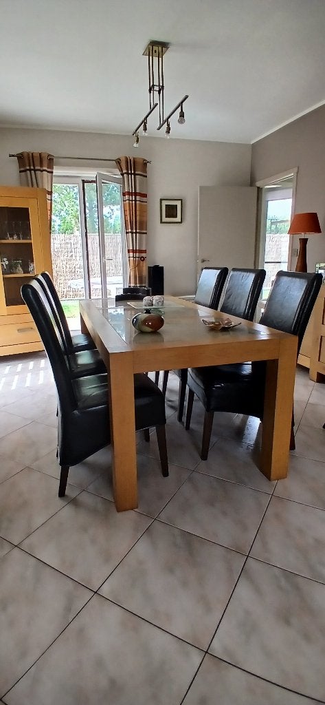 chaises de salle à manger, Maison & Meubles, Brun, Enlèvement, Cuir, Cinq, Six Chaises ou plus