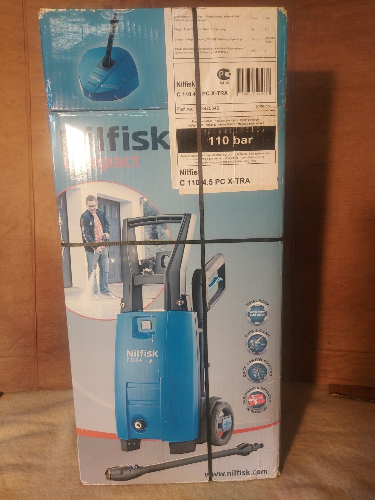 HOGEDRUKREINIGER NILFISK NIEUW IN VERPAKKING !!!, Enlèvement ou Envoi, Neuf