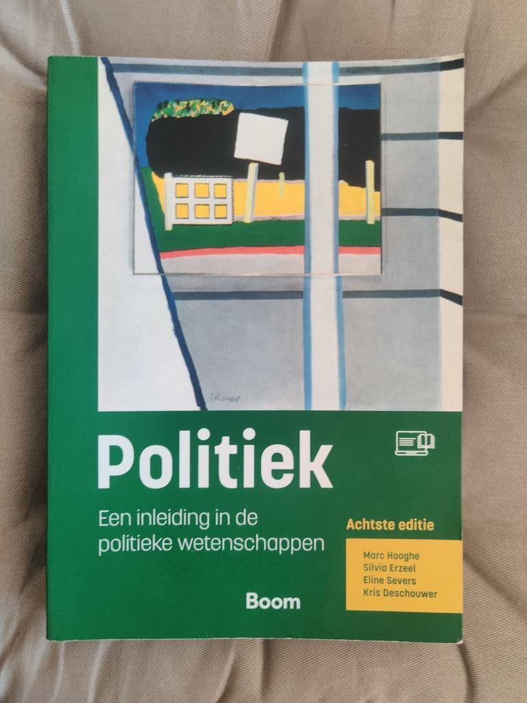 Marc Hooghe - Politiek - Achtste editie, Boeken, Ophalen of Verzenden, Marc Hooghe; Silvia Erzeel; Eline Severs; Kris Deschouwer