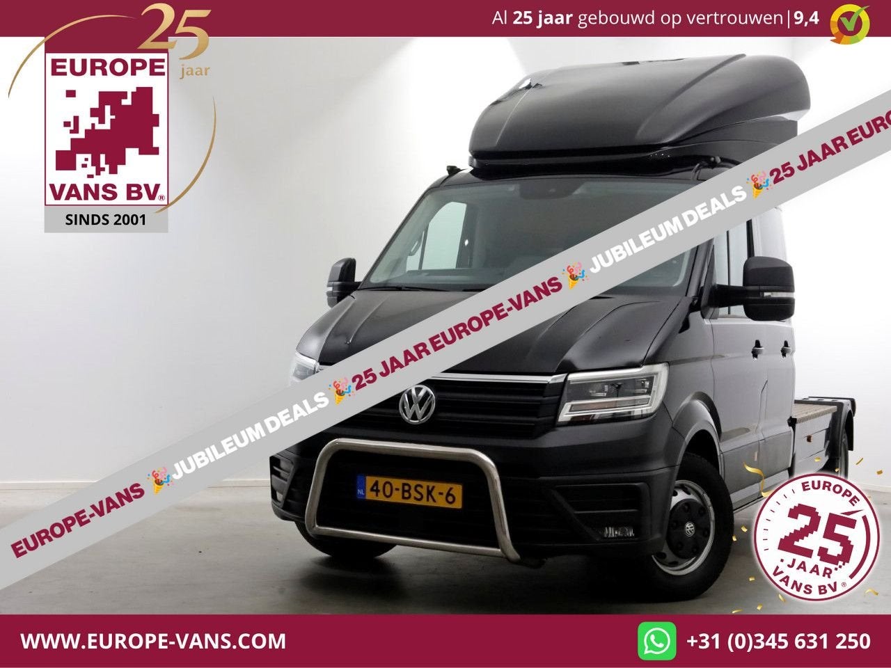 Other Volkswagen Crafter 50 2.0 TDI 177pk BE/C1E-Trekker D.C, 354 g/km, Navigatiesysteem, Zwart, Bedrijf